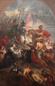 De beklimming naar Golgotha door Peter Paul studio of Rubens